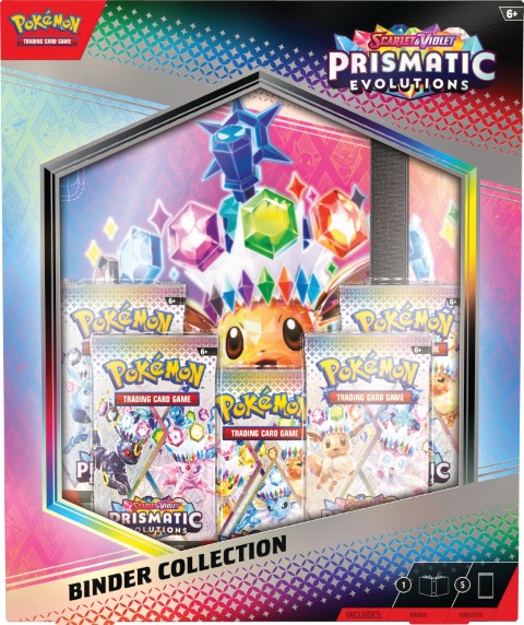 Pokemon TCG - SV8.5 - Prismatic Evolution - Binder Collection