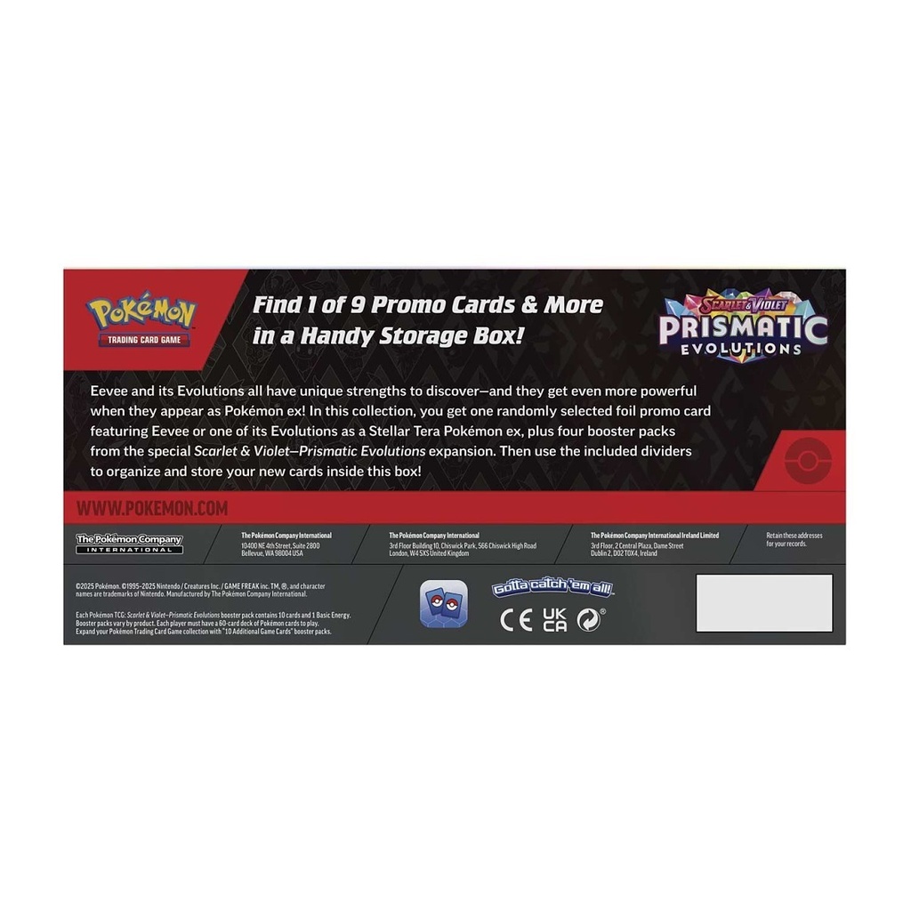 Pokemon TCG - SV08.5 Prismatic Evolutions Surprise Box