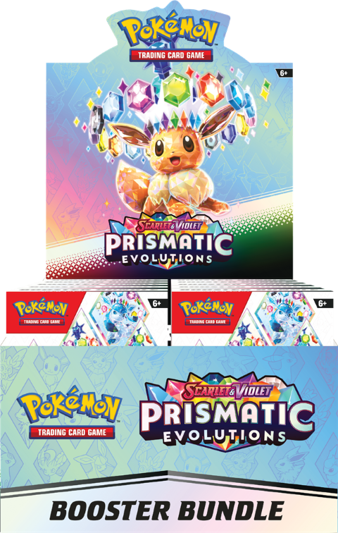 Pokemon TCG - SV8.5 Prismatic Evolutions Booster Bundle
