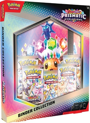 [PKM-PRE-BINDER] Pokemon TCG - SV8.5 - Prismatic Evolution - Binder Collection